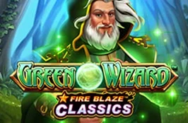 Fire Blaze Green Wizard
